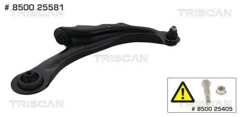 TRISCAN 8500 25581 Querlenker für Renault Captur