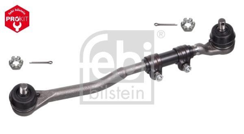 FEBI BILSTEIN 42693 Spurstange mit Kronenmuttern und Splinten für NISSAN