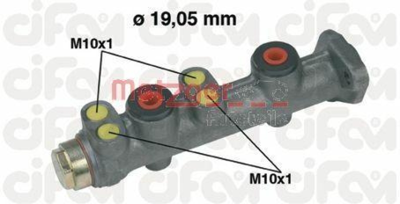 METZGER 202-150 Hydr. Hauptbremszylinder Cifam für FIAT