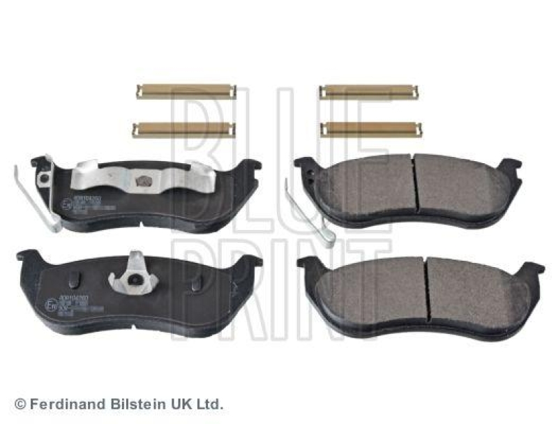 BLUE PRINT ADA104260 Bremsbelagsatz mit Befestigungsmaterial f&uuml;r Chrysler