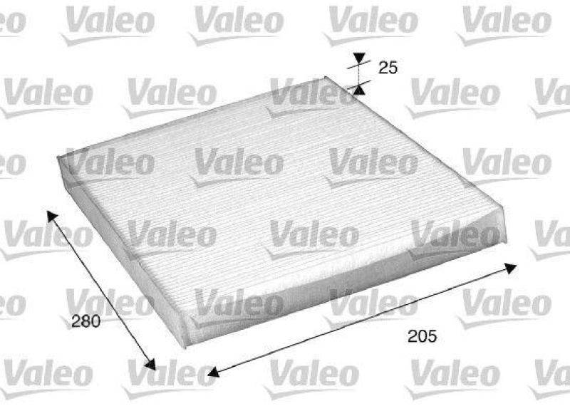 VALEO 698885 Innenraumluftfilter