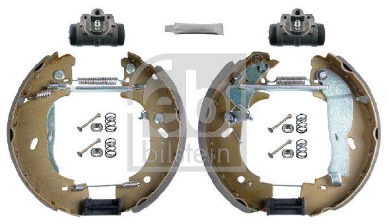 FEBI BILSTEIN 44313 Bremsbackensatz mit Anbaumaterial für Renault