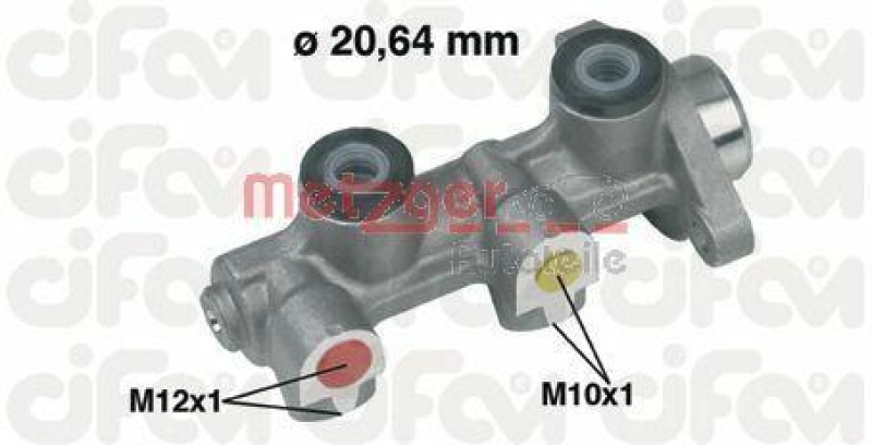 METZGER 202-190 Hydr. Hauptbremszylinder Cifam für OPEL