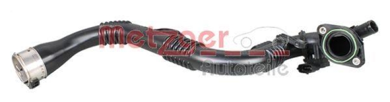 METZGER 2400572 Ladeluftschlauch für DACIA/NISSAN/RENAULT