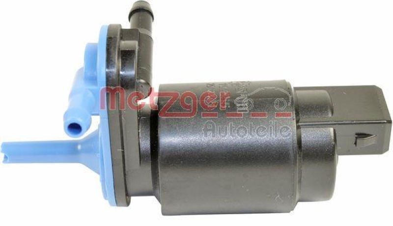 METZGER 2220051 Waschwasserpumpe, Scheibenreinigung für NISSAN vorne/hinten