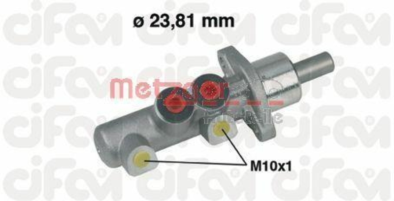 METZGER 202-259 Hydr. Hauptbremszylinder Cifam für AUDI