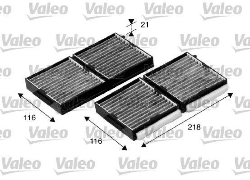 VALEO 698890 Innenraumluftfilter