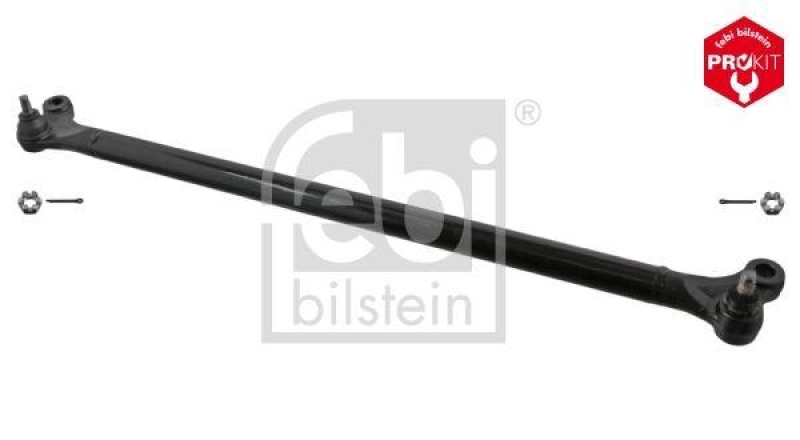 FEBI BILSTEIN 42700 Zugrohr mit Kronenmuttern für NISSAN