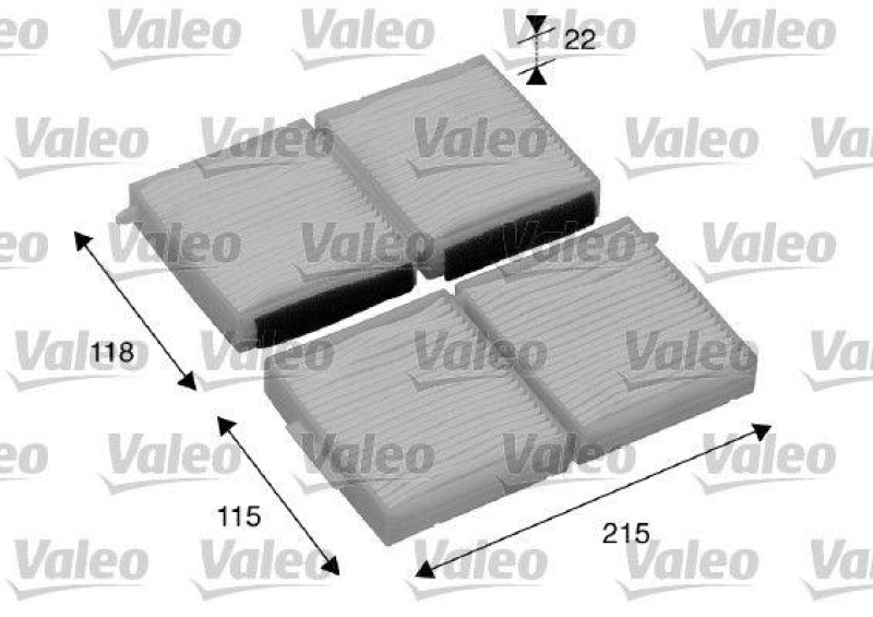 VALEO 698891 Innenraumluftfilter