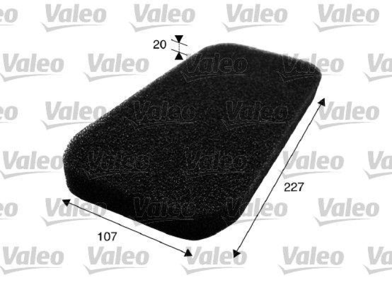 VALEO 716001 Innenraumluftfilter