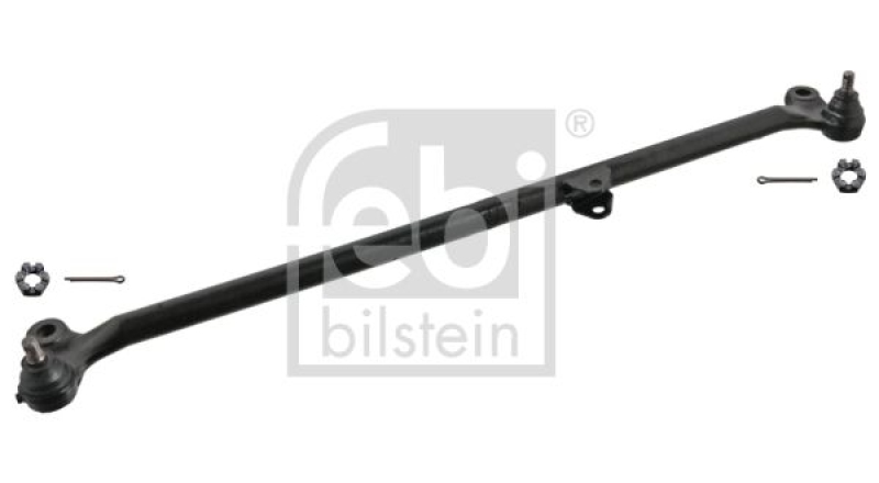 FEBI BILSTEIN 42701 Spurstange mit Kronenmuttern und Splinten für NISSAN