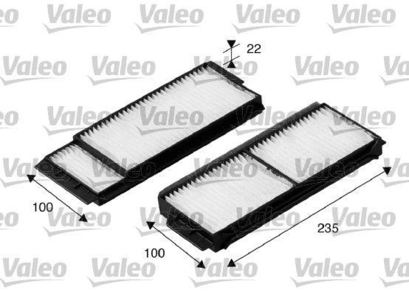 VALEO 698892 Innenraumluftfilter