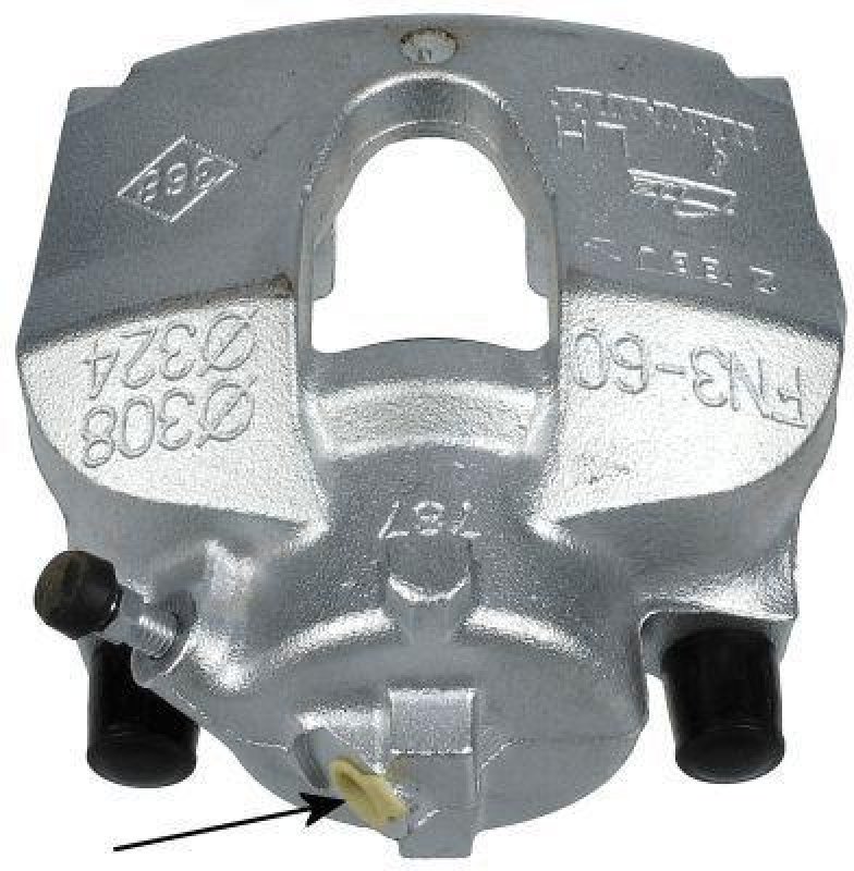 HELLA 8AC 355 393-091 Bremssattel für RENAULT