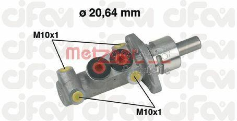 METZGER 202-277 Hydr. Hauptbremszylinder Cifam für SEAT/VW