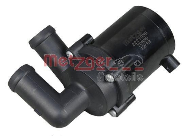 METZGER 2221059 Zusatzwasserpumpe für AUDI/SEAT/SKODA/VW OHNE ADAPTERKABEL