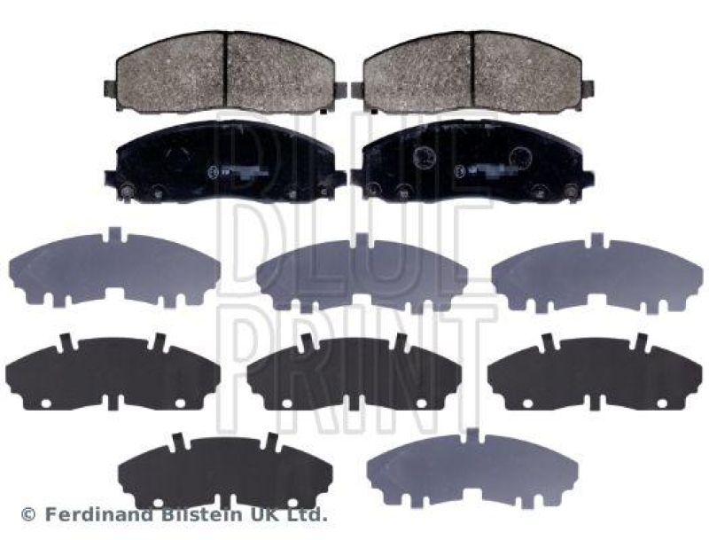 BLUE PRINT ADA104268 Bremsbelagsatz f&uuml;r Fiat PKW