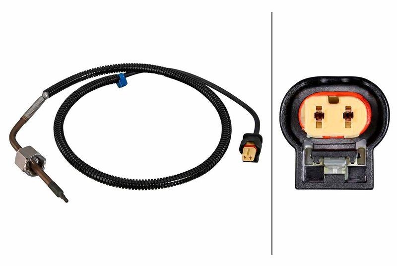 HELLA 6PT 010 376-871 Sensor, Abgastemperatur