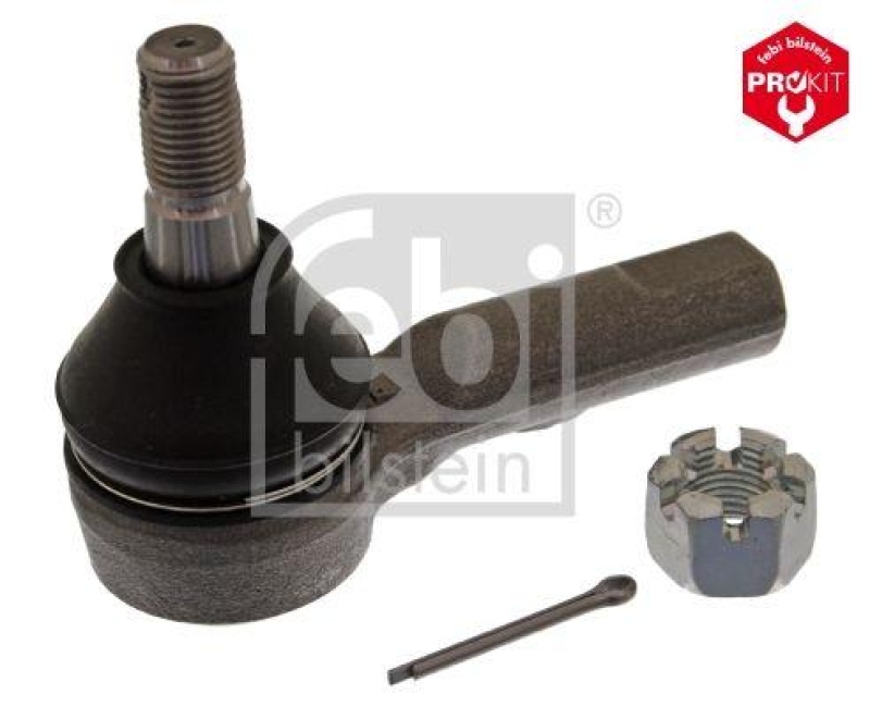 FEBI BILSTEIN 42702 Spurstangenendstück mit Kronenmutter und Splint für NISSAN