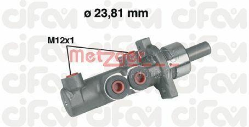 METZGER 202-280 Hydr. Hauptbremszylinder Cifam für AUDI/VW