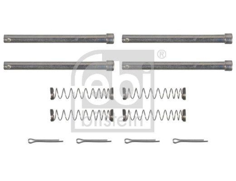 FEBI BILSTEIN 181863 Zubehörsatz für Bremsbelagsatz für Gebrauchsnr. für Befestigungssatz