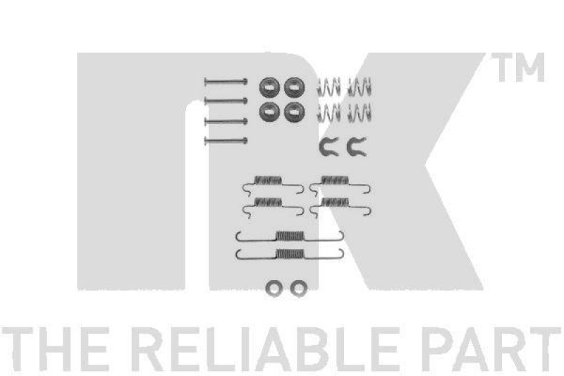 NK 7947533 Zubehörsatz, Bremsbacken für VW