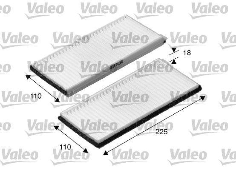 VALEO 698894 Innenraumluftfilter