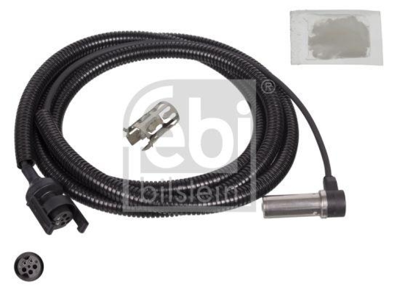 FEBI BILSTEIN 104897 ABS-Sensor mit Hülse und Fett für M A N