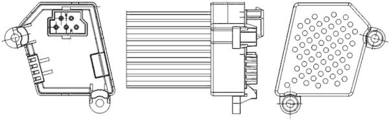 MAHLE ABR 33 000S Regler Innenraumgebläse