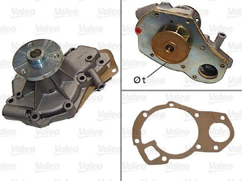 VALEO 506073 Wasserpumpe RENAULT RENAULT R20