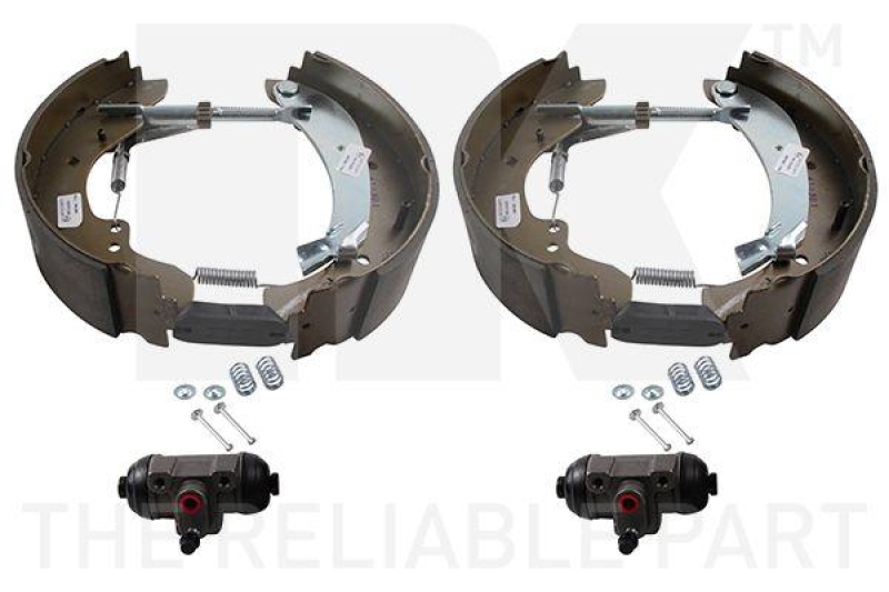 NK 449957302 Bremsensatz, Trommelbremse für CITROEN, FIAT, PEUGEOT