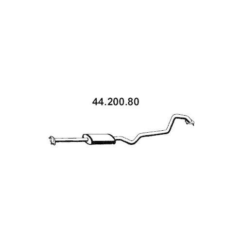 EBERSPÄCHER 44.200.80 Mittelschalldämpfer