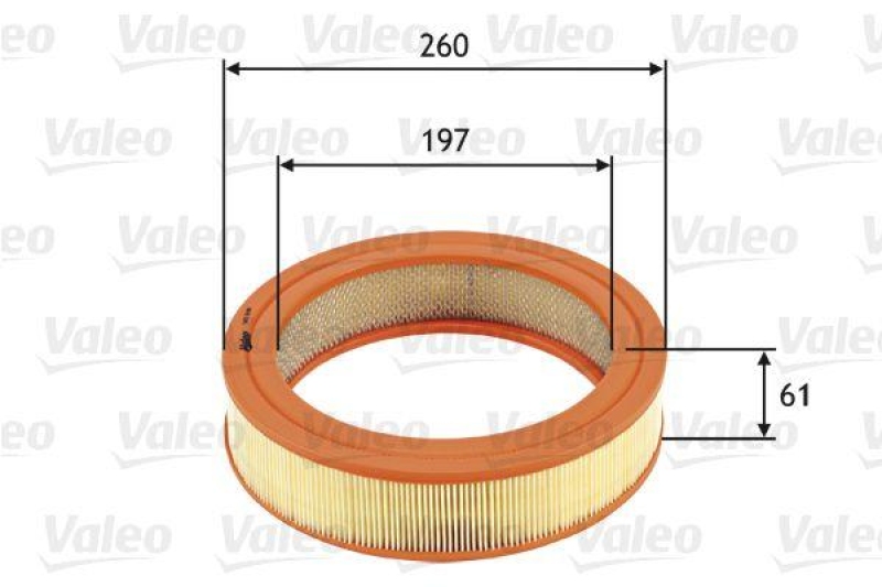 VALEO 585698 Luftfilter