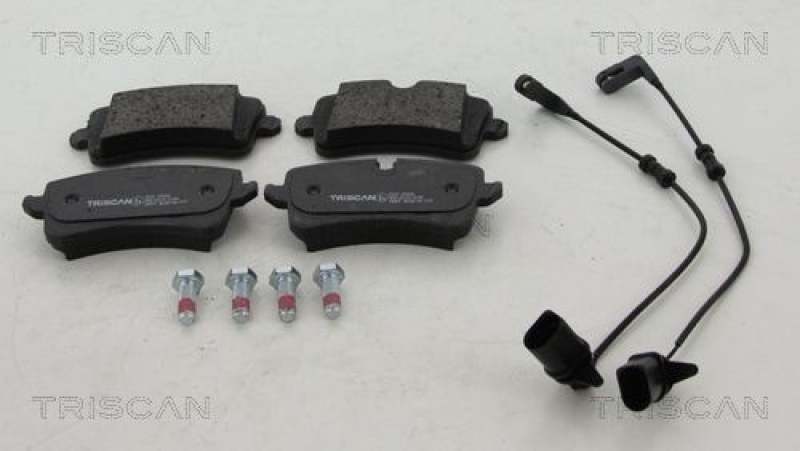 TRISCAN 8110 29168 Bremsbelag Hinten für Audi A6