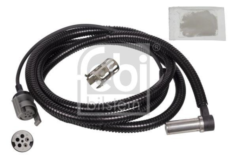 FEBI BILSTEIN 104899 ABS-Sensor mit Hülse und Fett für M A N