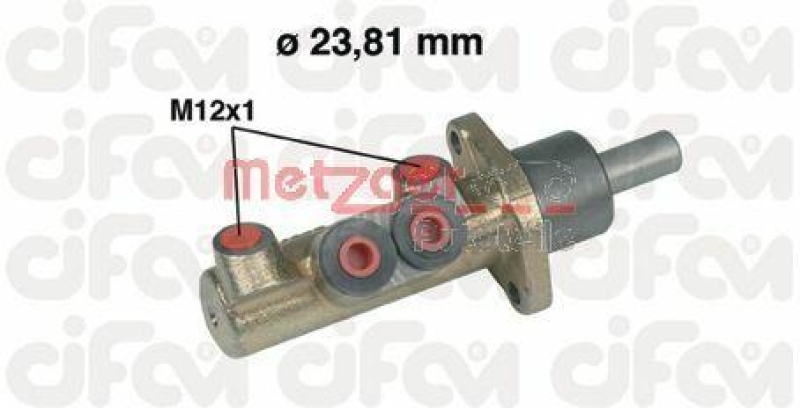 METZGER 202-311 Hydr. Hauptbremszylinder Cifam für FORD/SEAT/VW