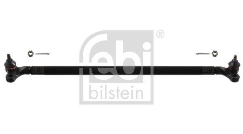 FEBI BILSTEIN 42708 Spurstange mit Kronenmuttern und Splinten für NISSAN