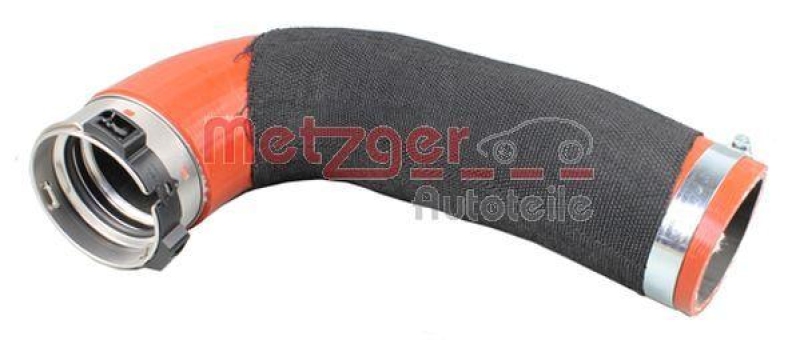 METZGER 2400595 Ladeluftschlauch für NISSAN/OPEL/RENAULT OBEN links HENN-KUPPL.