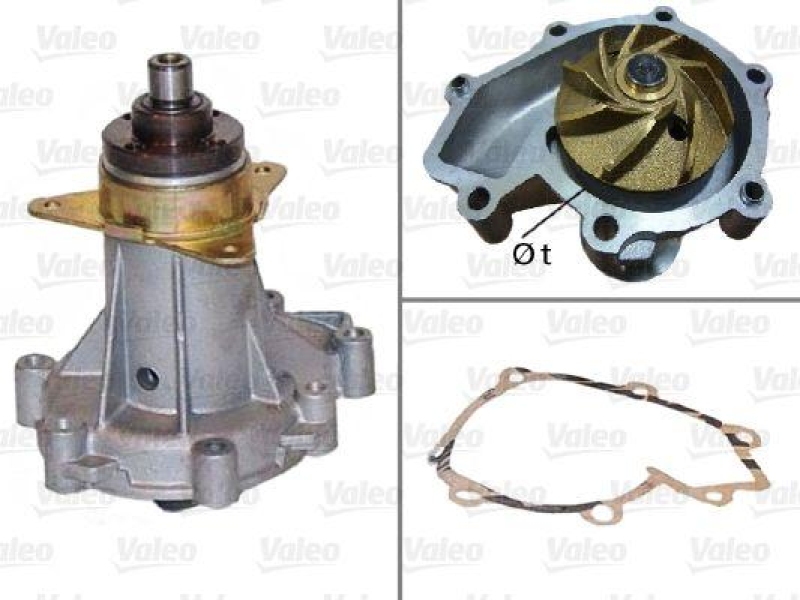 VALEO 506078 Wasserpumpe MERCEDES 190, Kombi