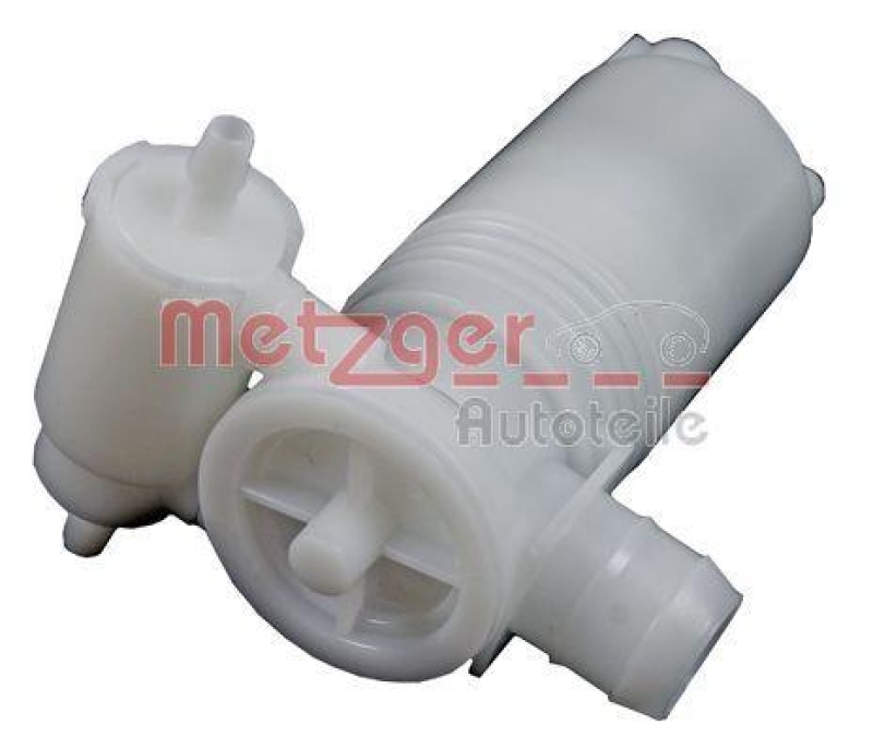 METZGER 2220072 Waschwasserpumpe, Scheibenreinigung für NISSAN vorne