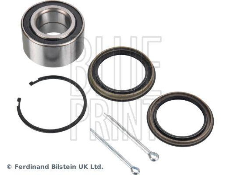 BLUE PRINT ADBP820059 Radlagersatz mit Wellendichtring, Sicherungsring und Splint für NISSAN