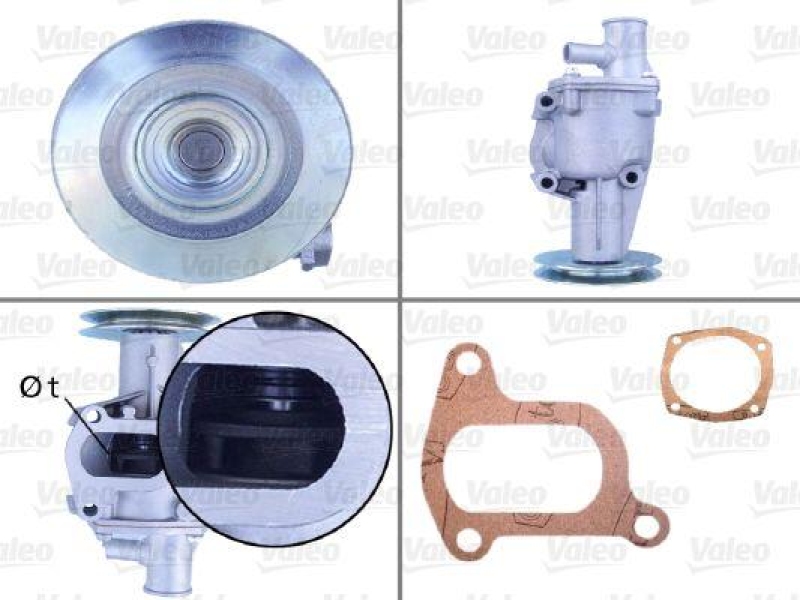 VALEO 506079 Wasserpumpe AUTOBIANCHI, FIAT, FSO, LANC