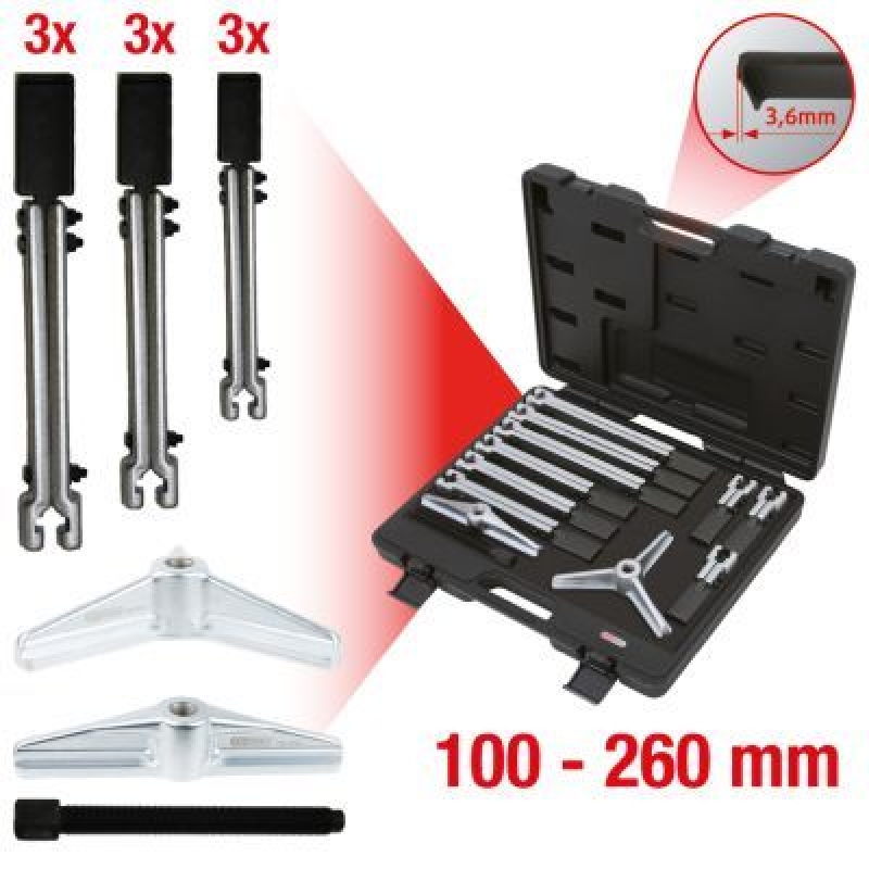 KS TOOLS 700.1300 Universalabziehersatz