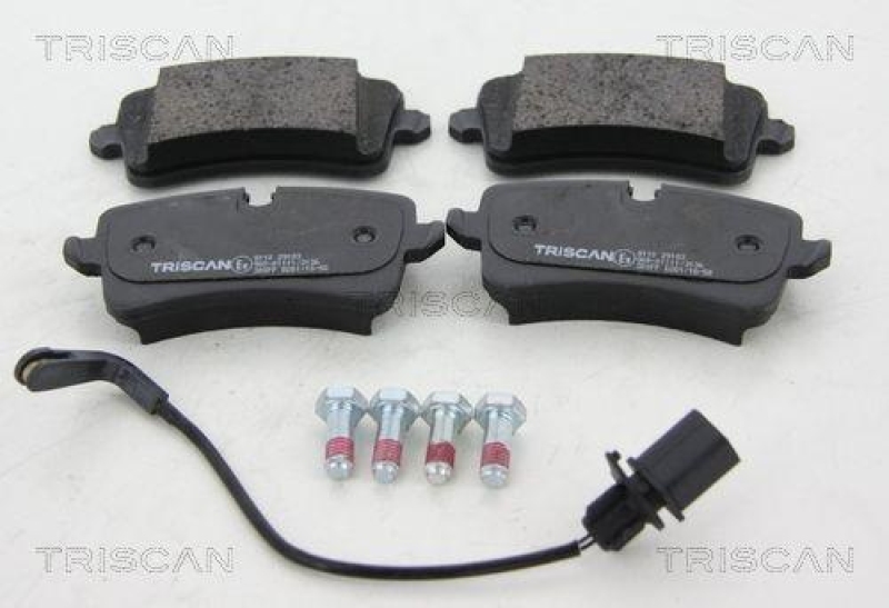 TRISCAN 8110 29183 Bremsbelag Hinten für Audi