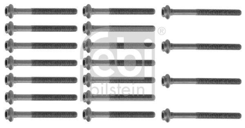 FEBI BILSTEIN 10235 Zylinderkopfschraubensatz für Mercedes-Benz