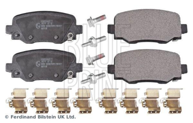 BLUE PRINT ADA104277 Bremsbelagsatz mit Befestigungsmaterial für Jeep