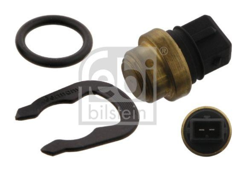 FEBI BILSTEIN 33879 Thermoschalter mit Dichtung und Haltefeder für VW-Audi