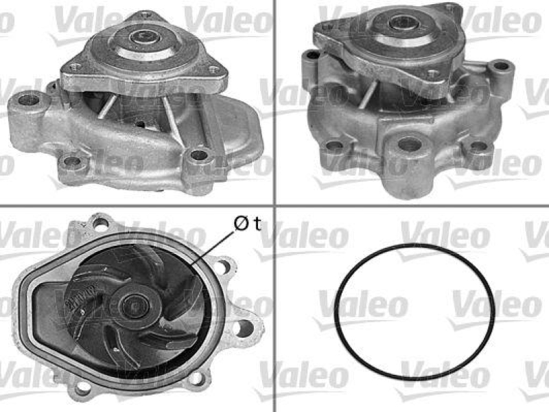 VALEO 506081 Wasserpumpe HONDA Quintet