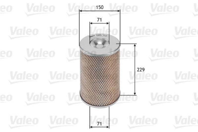 VALEO 585712 Luftfilter