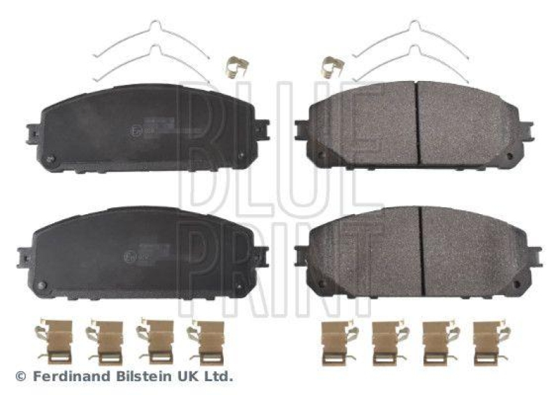 BLUE PRINT ADA104279 Bremsbelagsatz mit Befestigungsmaterial für Jeep