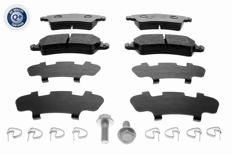 VAICO V42-4111 Bremsbelagsatz, Scheibenbremse Vorderachse Wva: 23332, 23333, 23396, Be für PEUGEOT